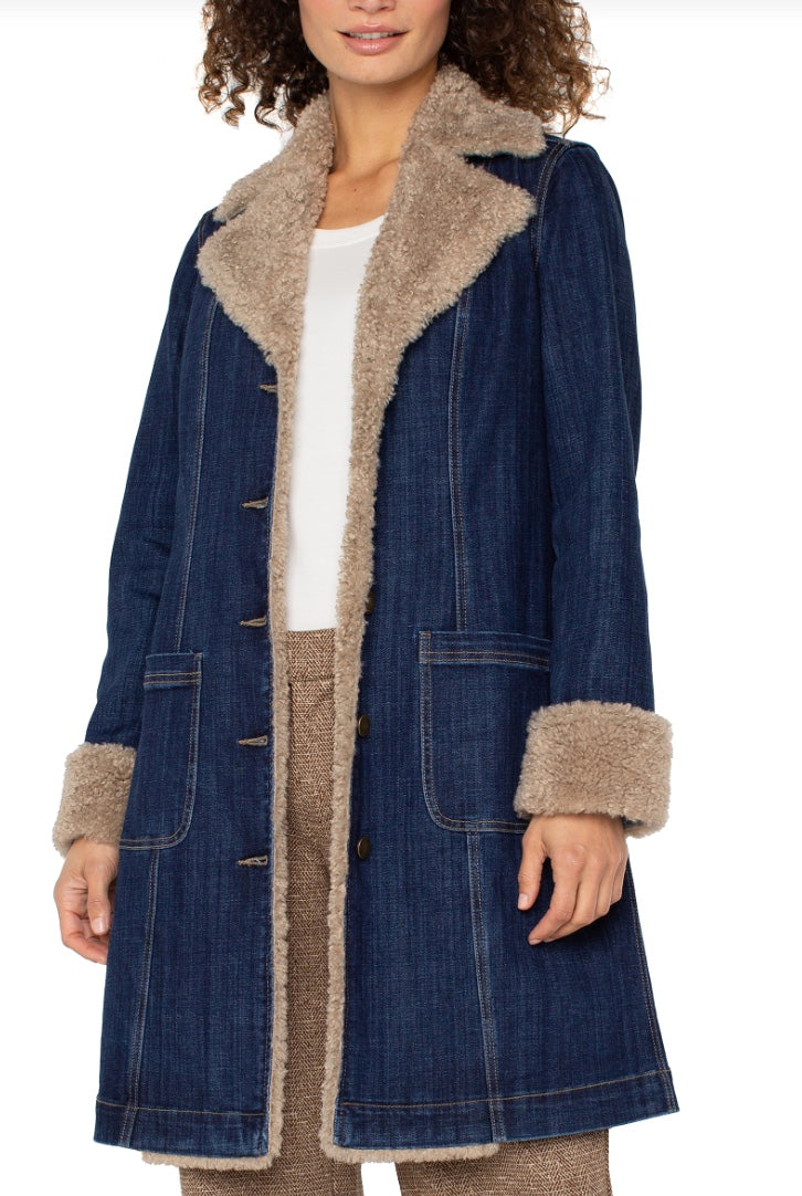 Sherpa Trimmed Jacket