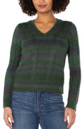 Long Sleeve V-Neck Sweater