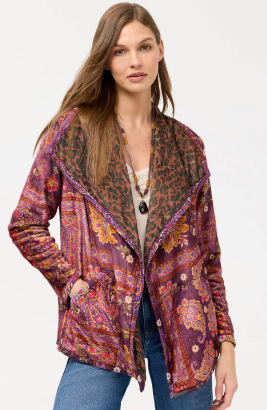 Joan Wrap Sherpa Jacket