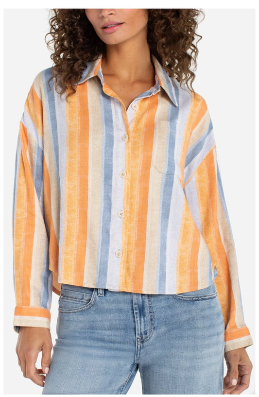 Relaxed Button Down Shirt