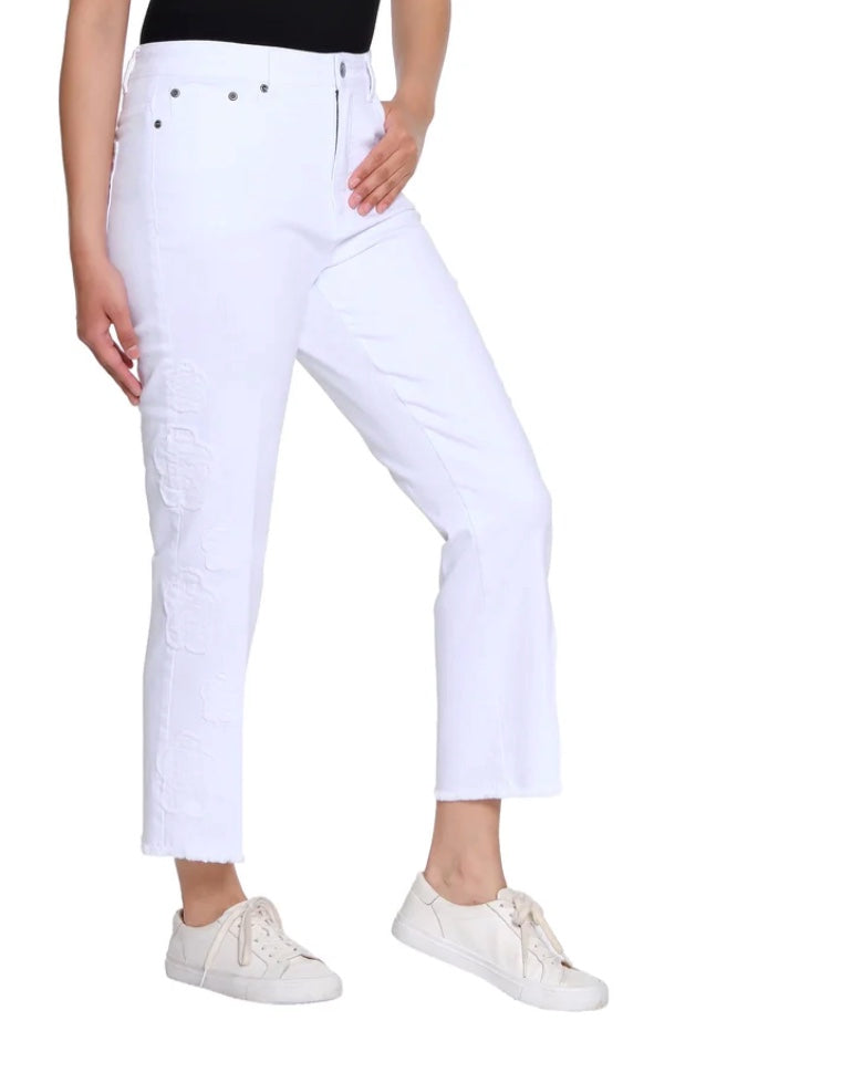 Button Up Crop Pant