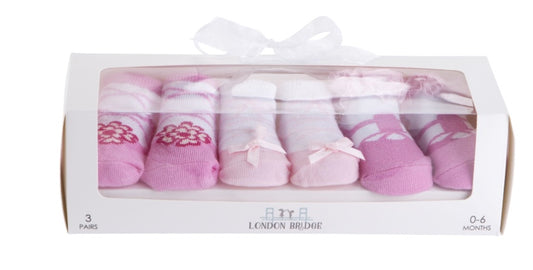 Girly Girl Socks Gifts Set