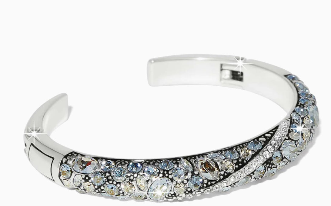 Trust Your Journey Double Hinged Bangle