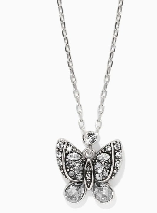 Trust Your Journey Petite Butterfly Necklace