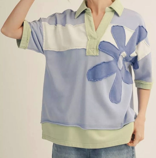 Casual Flower Top