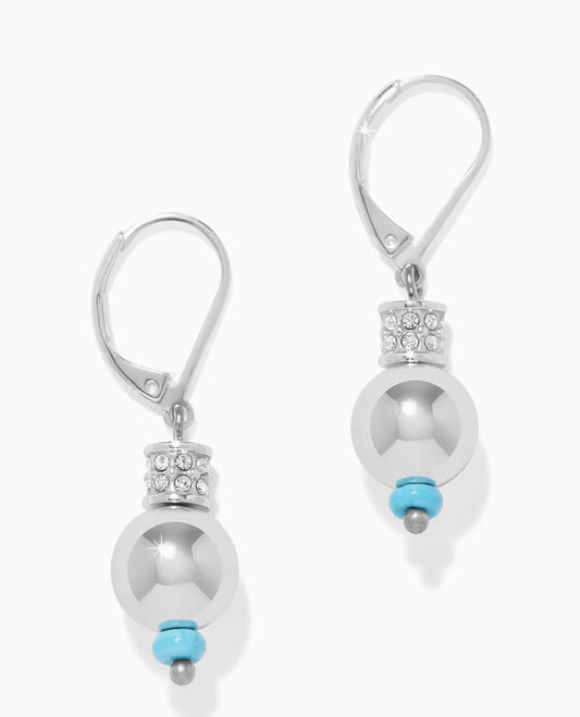 Meridian Petite Sphere Leverback Earrings