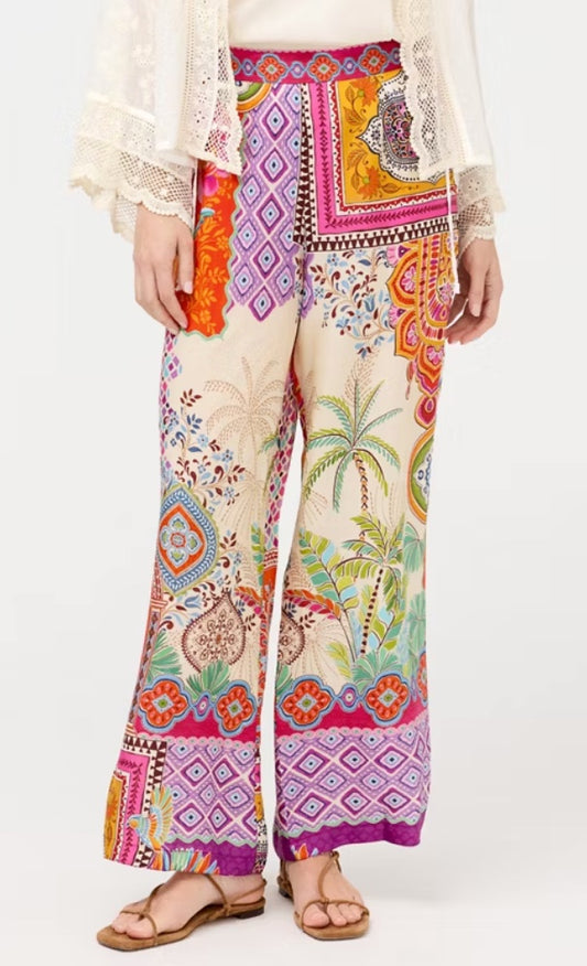 Crochet Trim Pant