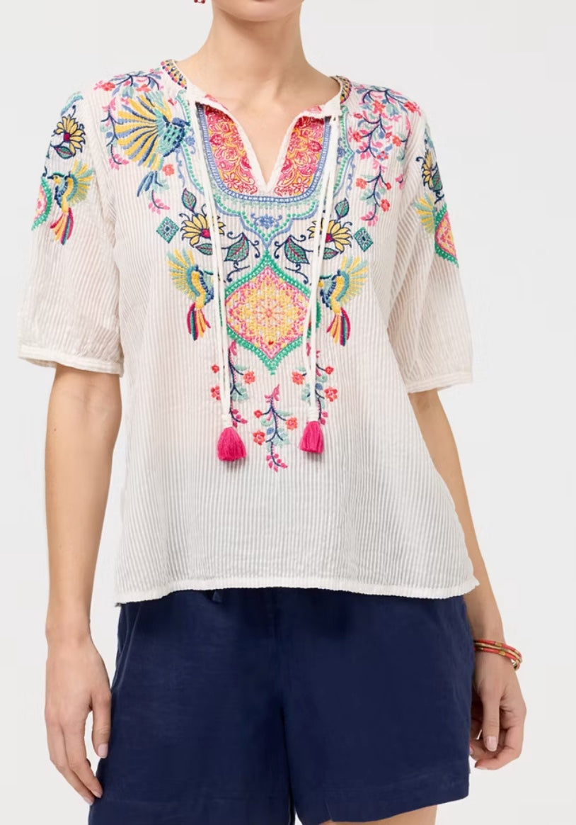 Margot Short Sleeve Blouse