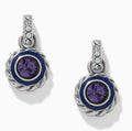 Halo Gemma Petite Round Post Drop Earrings