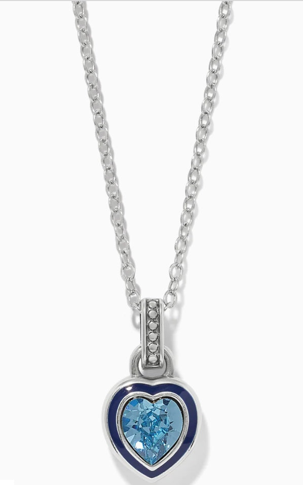 Halo Gemma Petite Heart Necklace