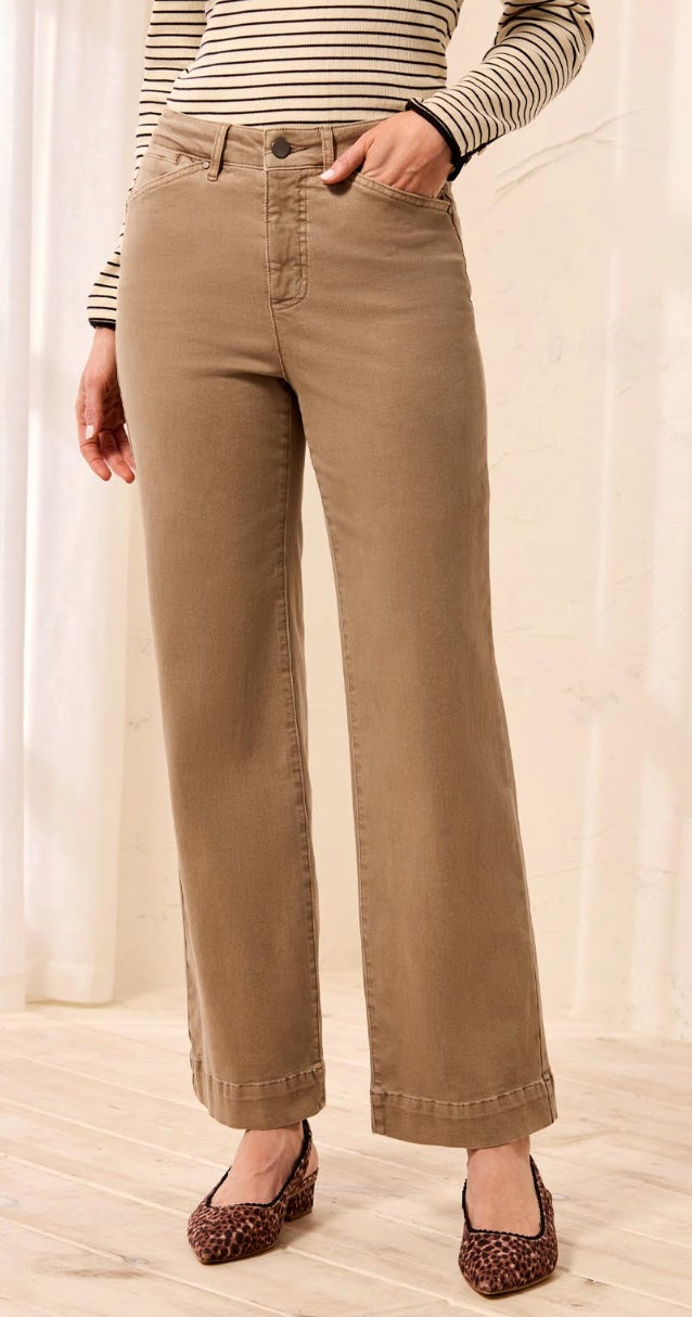 Fly Front  Pocket Pant Fossil