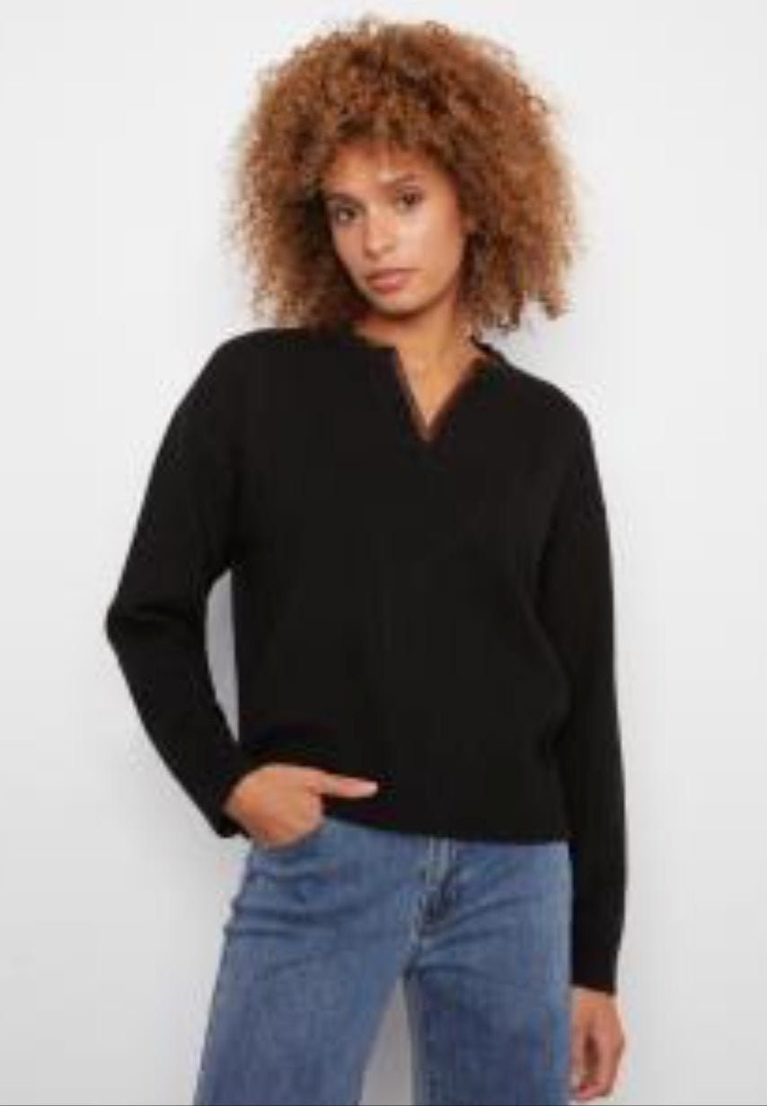 Long Sleeve Drop Shoulder Sweater