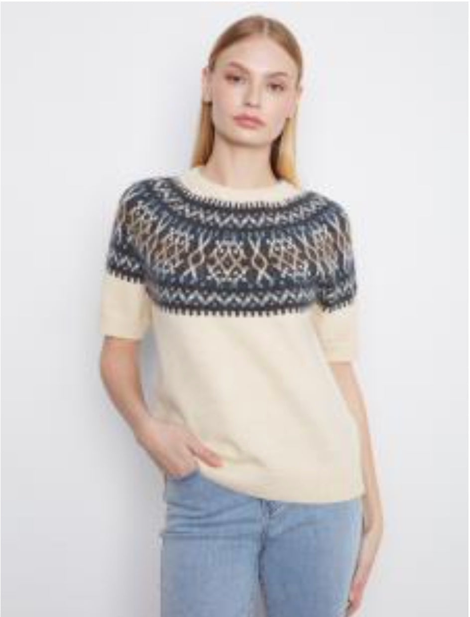 Raglan Short Sleeve  Sweater