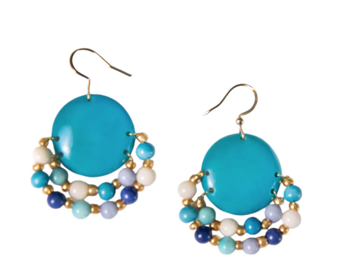 Tagua Earrings