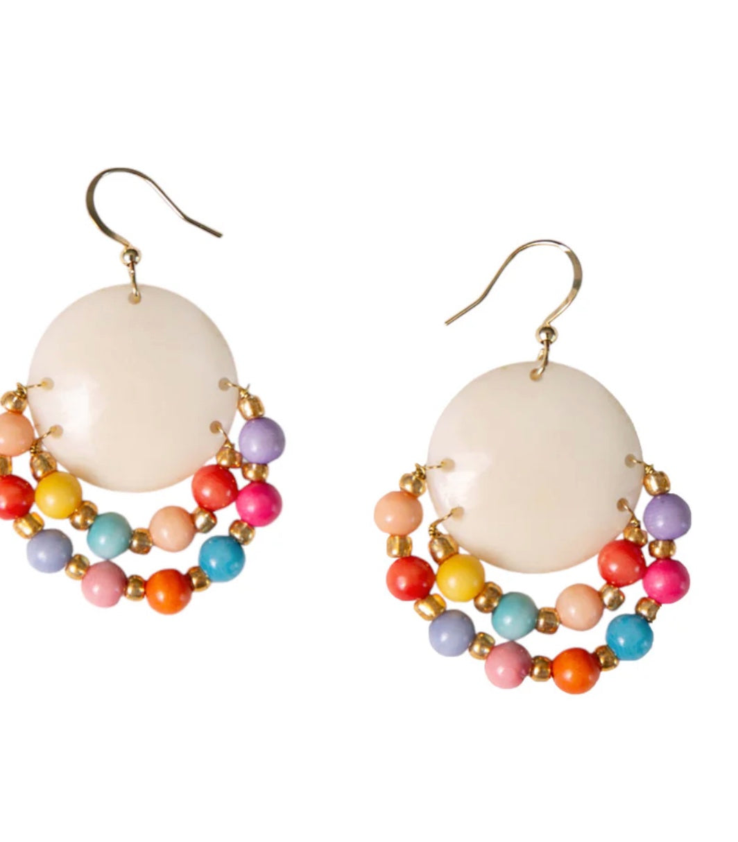 Tagua Earrings