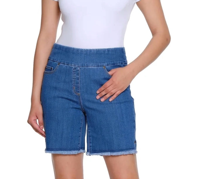 Fringe Hem Short