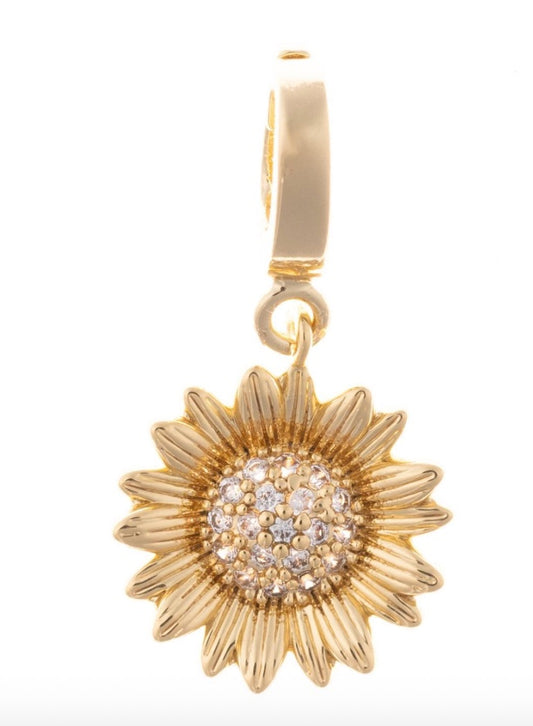 Luxe Sunflower Charm
