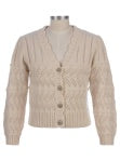 KUT MiMi Scallop Neck Cardigan