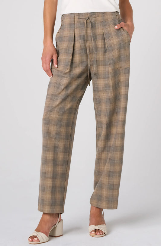 HR Crop Trouser w Drawstring