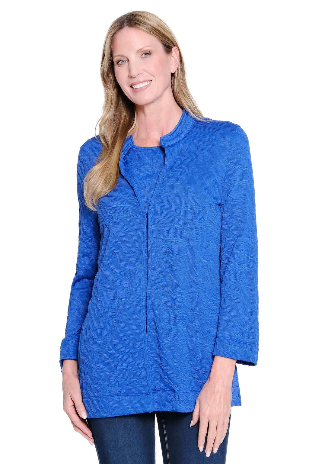 3/4 Sleeve Jacket & Hi-Neck Tank Set