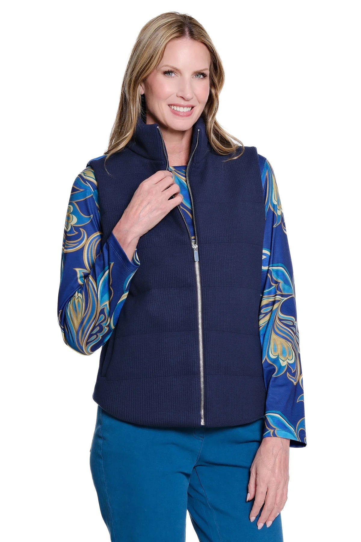 Paisley Quilted Vest