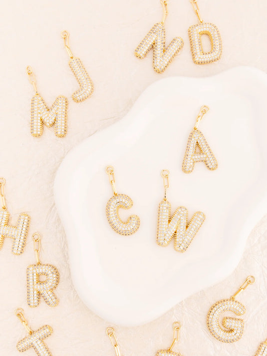 Heather Letter Bag Charms