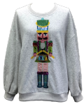 Queen of Sparkles Drummer Nutcracker Sweatshirt