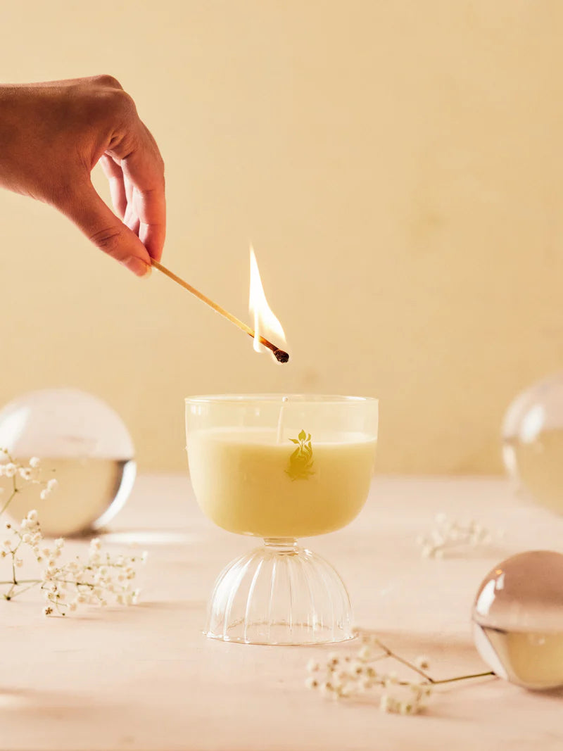 Champagne Candle