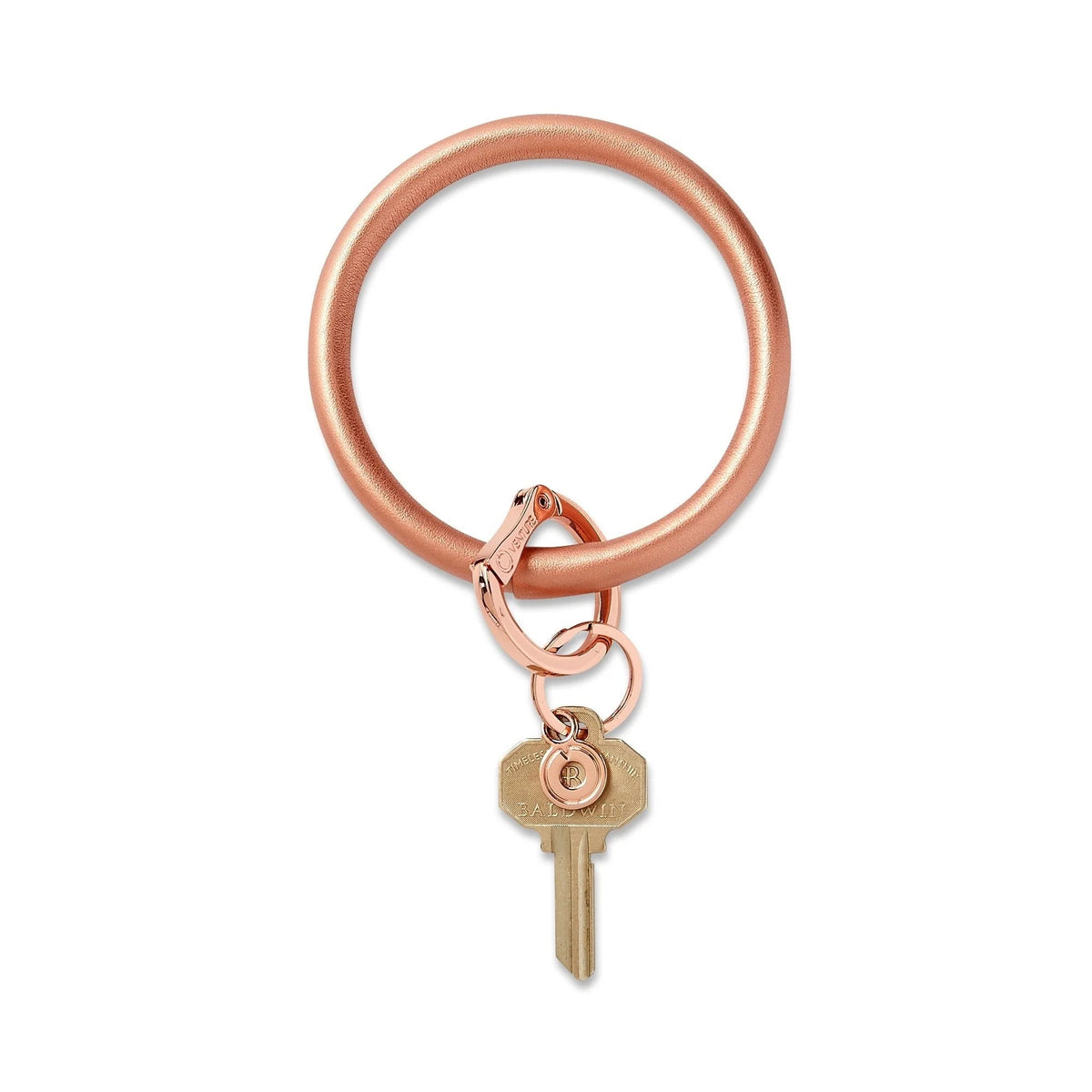 Silicone Big O Key Ring