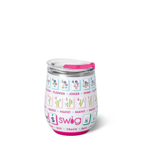 Mahjong 12oz Wine Cup