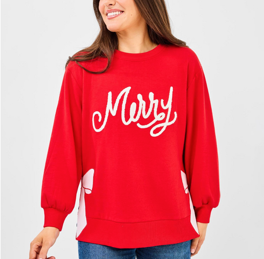 Sweatshirt Lakelyn Merry Bow