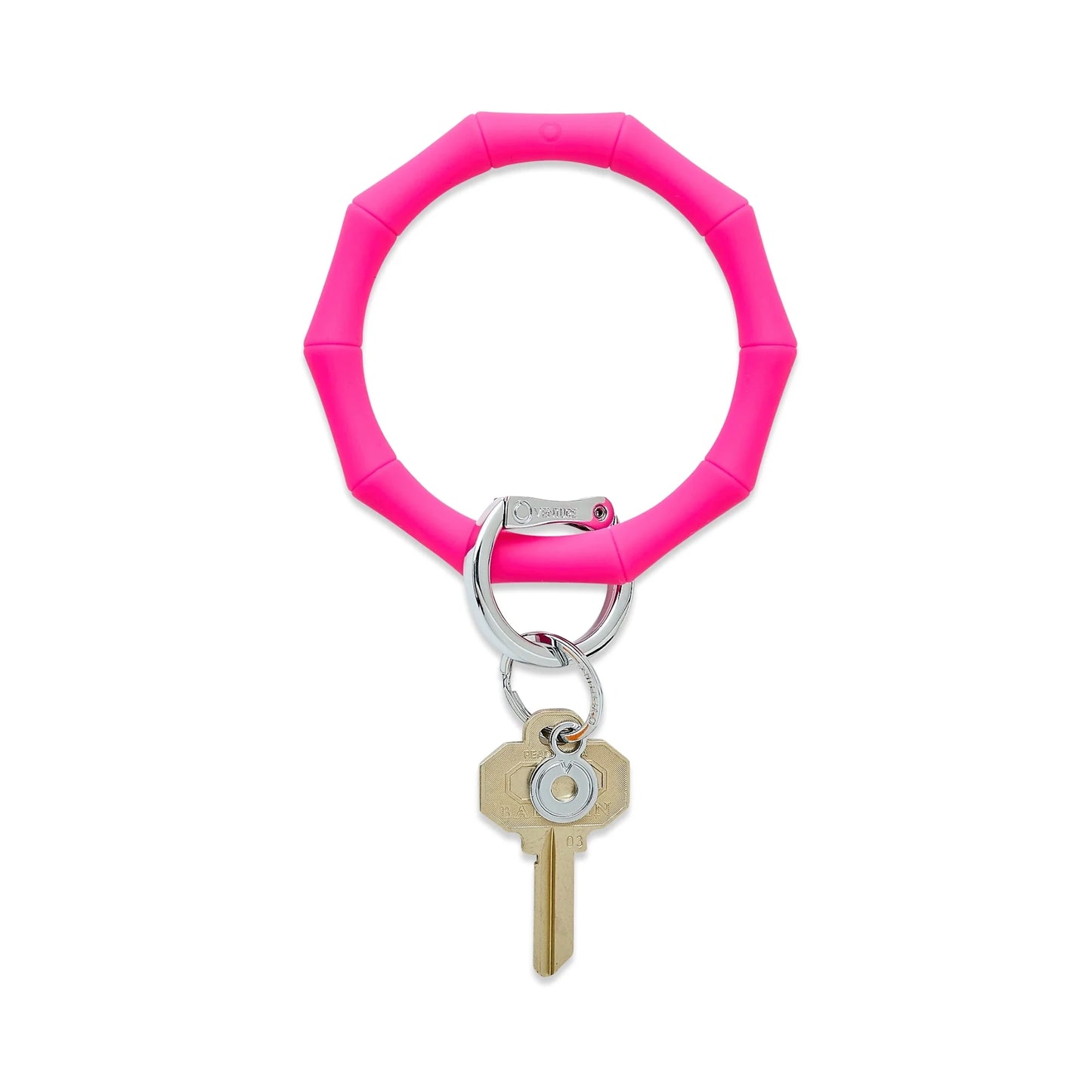 Silicone Big O Key Ring