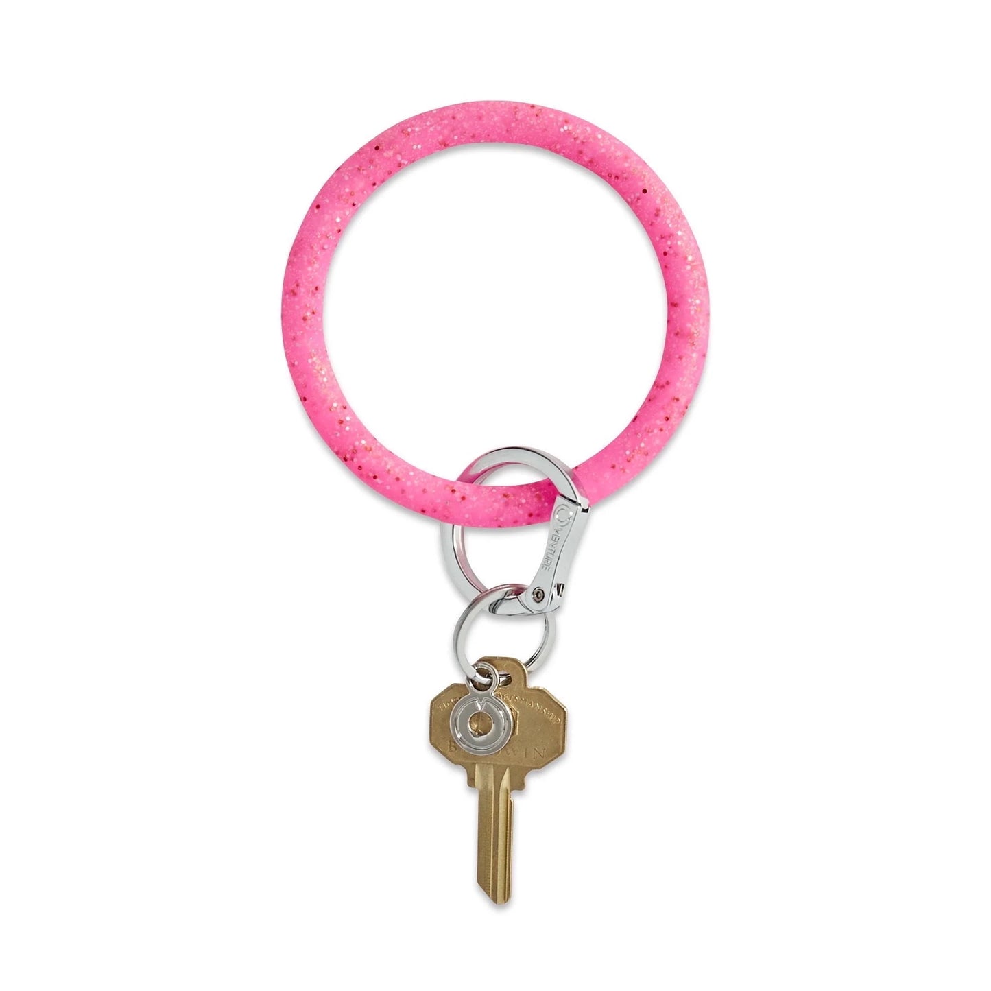 Silicone Big O Key Ring