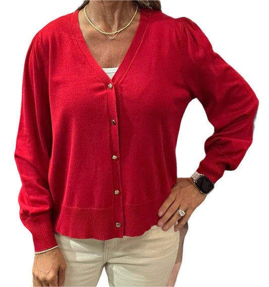 Red Cardigan