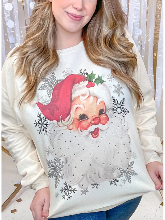 Vintage Santa Sweatshirt