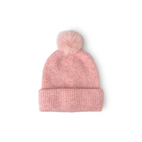 Powder Knit Ultra Soft Pom Hat