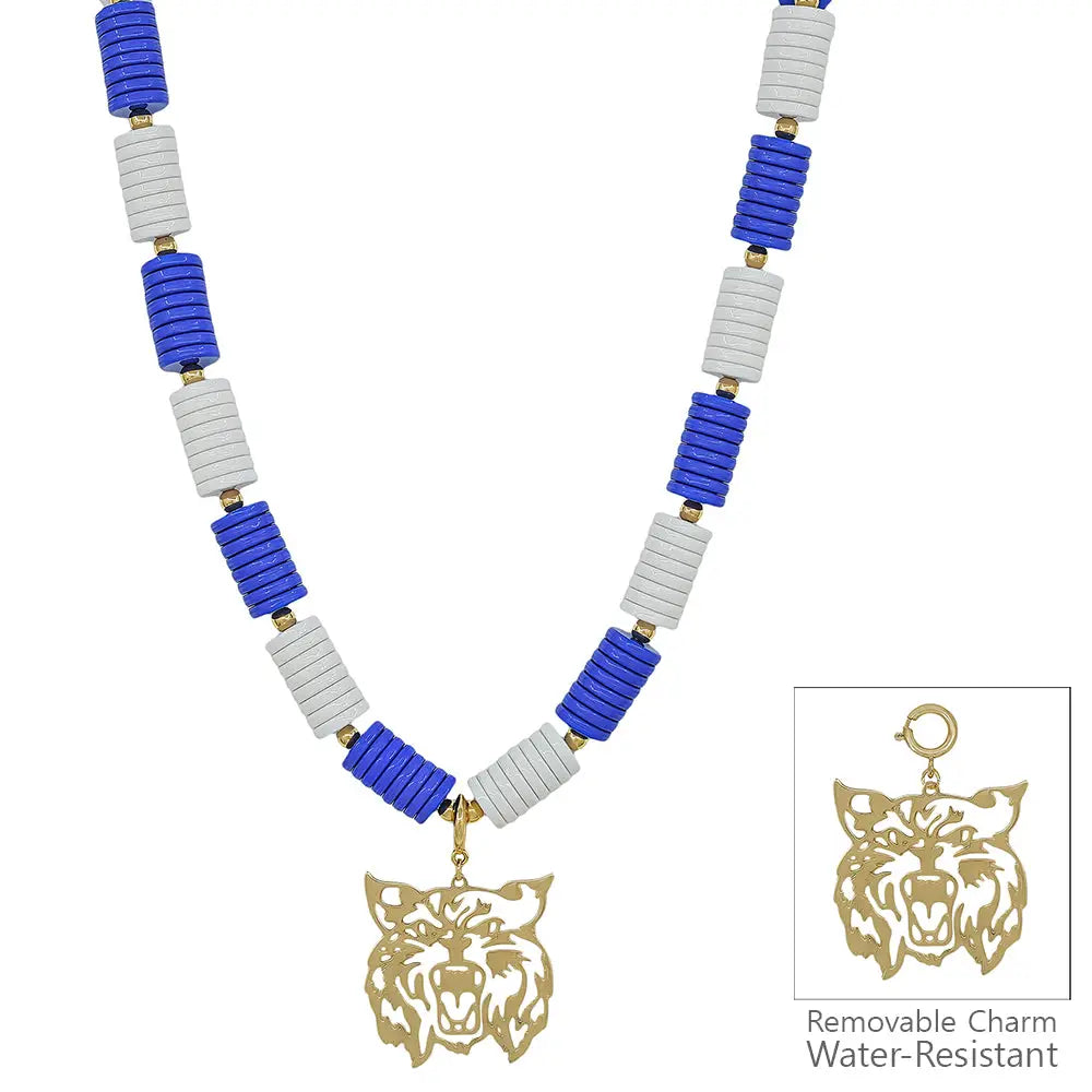 Wildcat Beaded Necklace