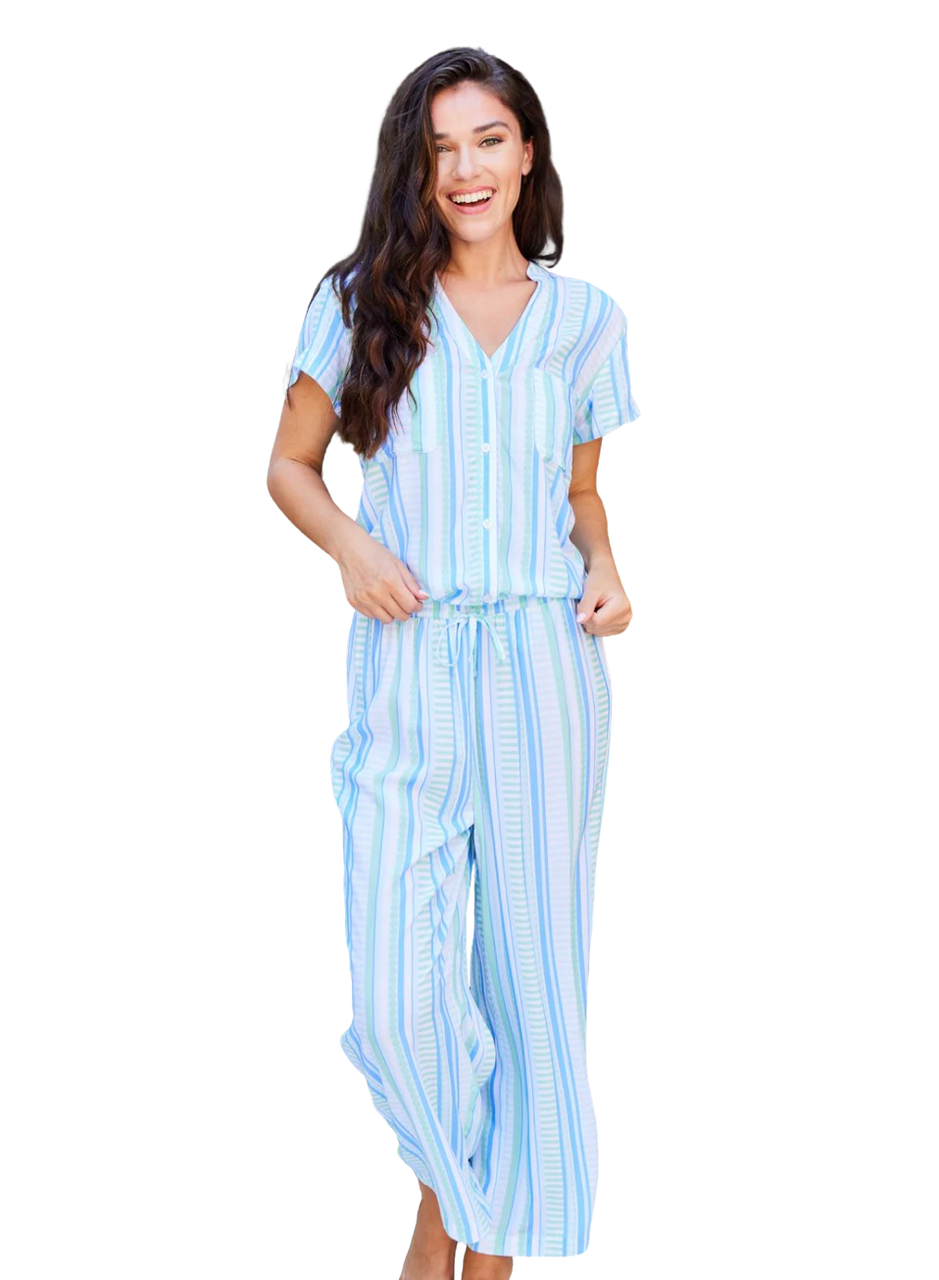 Simply Striped Pant Pajama Set