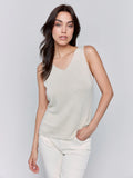 Metallic Lurex Knit Cami