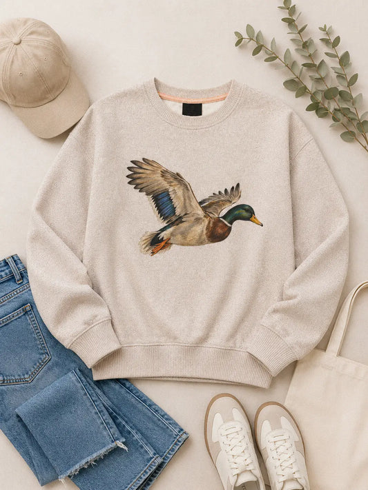 Graphic Duck Sweatshirt