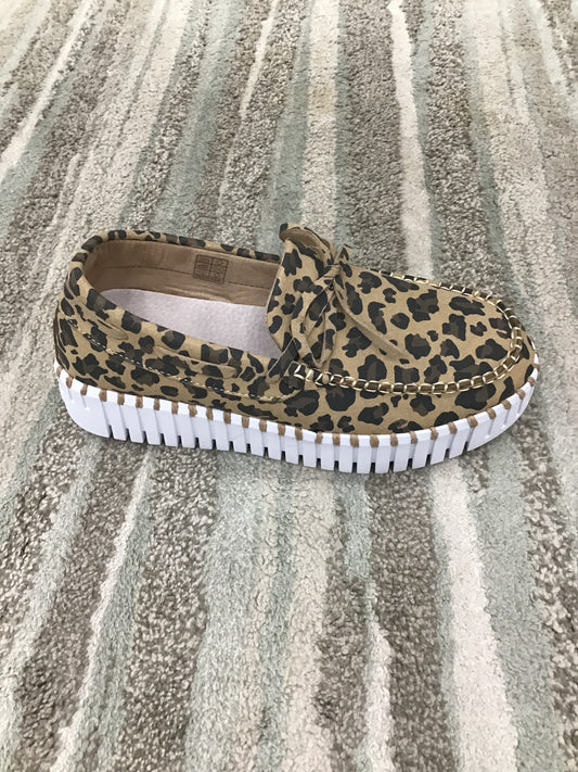 Latte w/ White Sole Sneaker