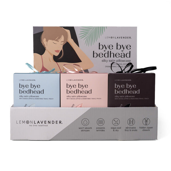Bye Bye Bedhead Silky Satin Pillowcase