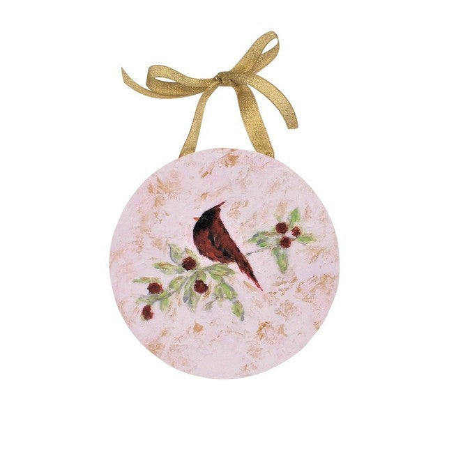 Cardinal on Branch Ornament