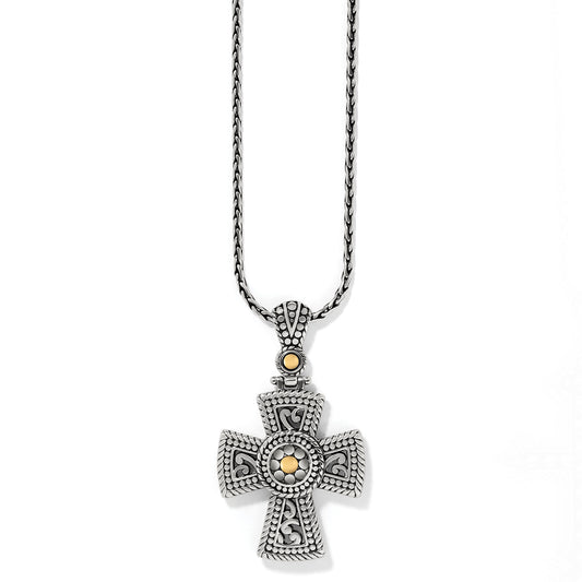 Temple Cross Necklace