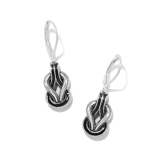 Interlok Harmony Leverback Earrings