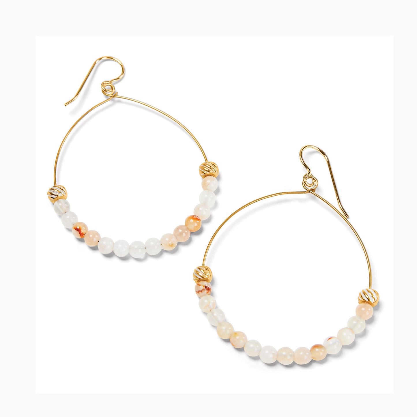 Sunset Cove Hoop Earrings