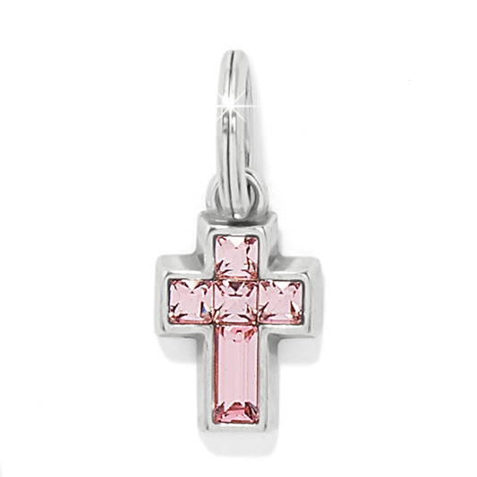 Crystal Cross Charm