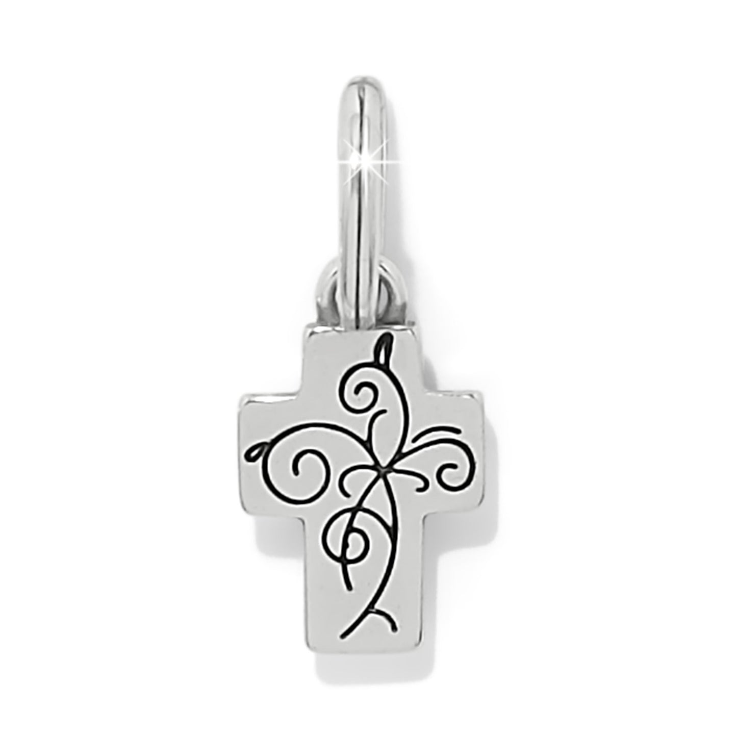 Crystal Cross Charm