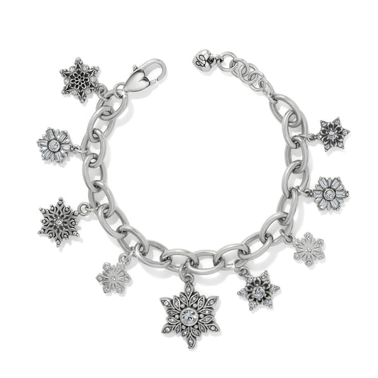 Crystal Flurry Charm Bracelet