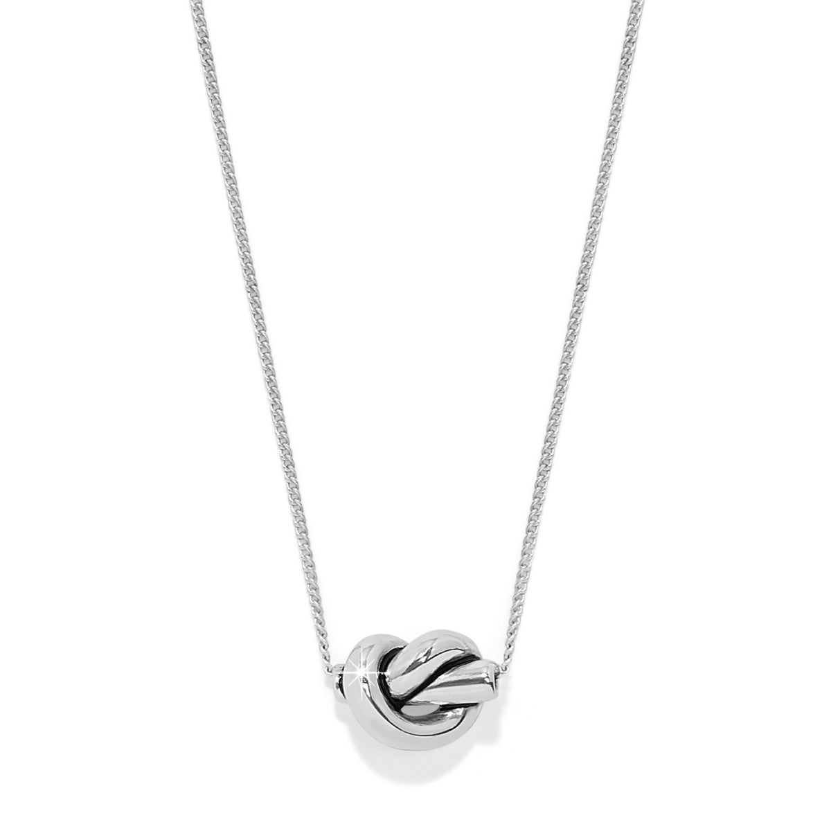 Interlok Single Knot Mini Necklace
